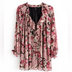 House of Harlow 1960 Floral Tunic Dress